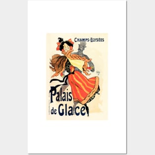 PALAIS DE GLACE Belle Epoque Paris Theatre by Jules Cheret Posters and Art